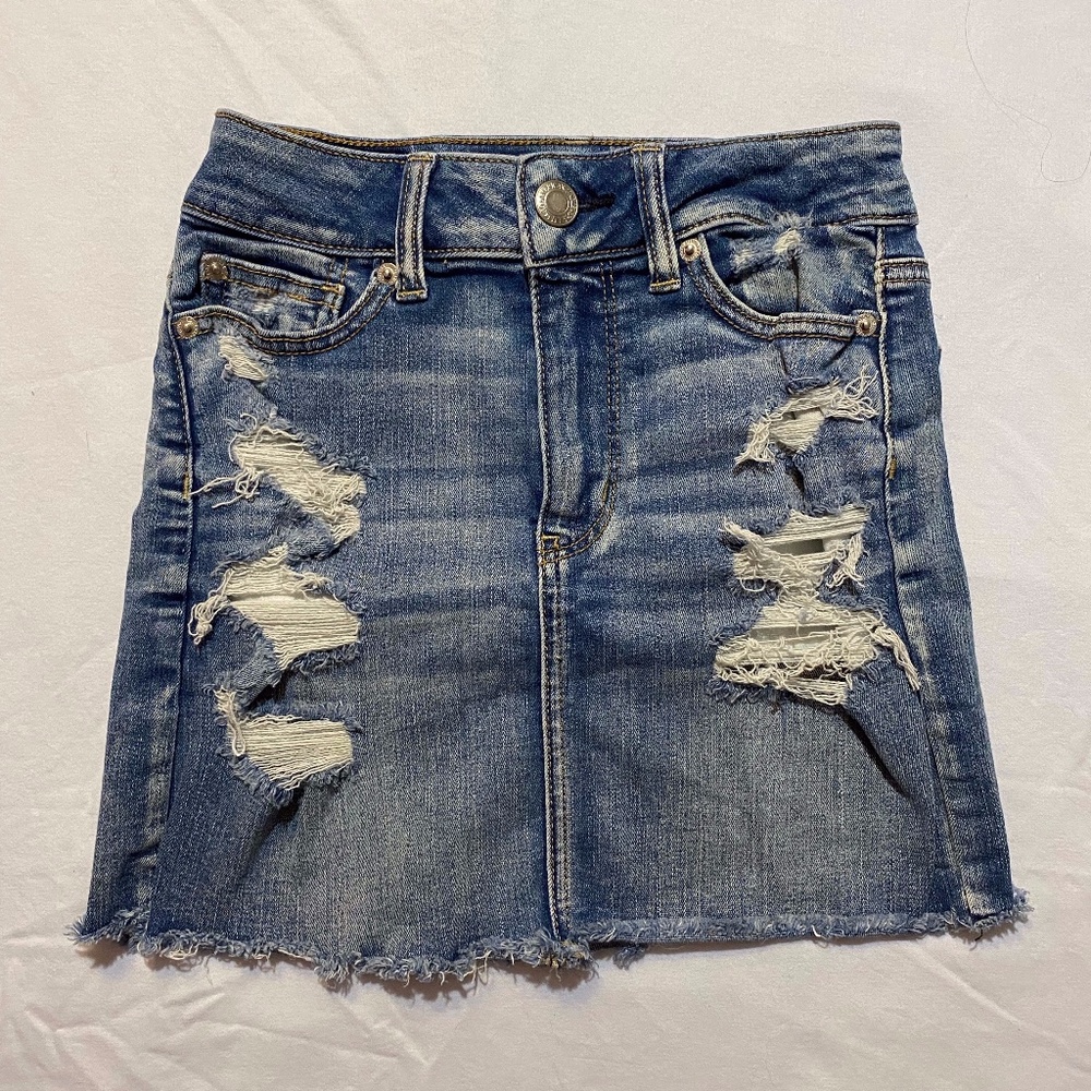 American Eagle Jean Skirt - Size 00